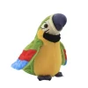 Cute Electric Talking Parrot Plush Kids Toy -Green Color