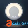 Amazon Halo Rise (2023) Sleep Tracker & Smart Clock With Alexa