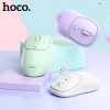 HOCO GM25 Dual-Mode Wireless Bluetooth 2.4G Silent Mouse – White Color