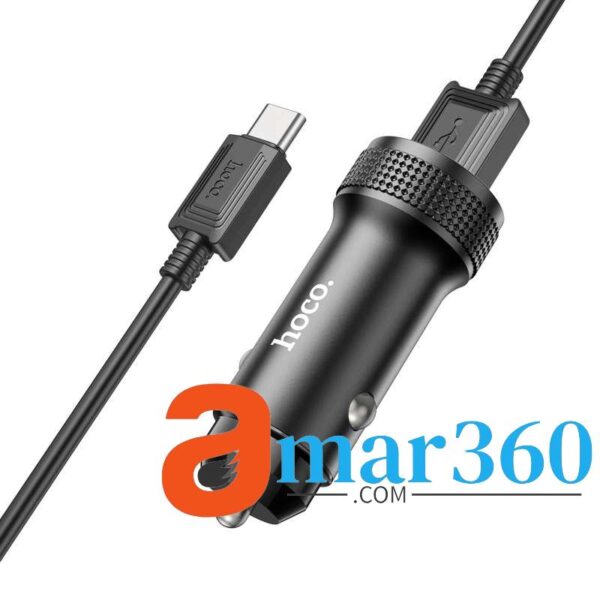 Hoco 2.4A USB Car Charger Fast Charge Z49A Price In Bangladesh