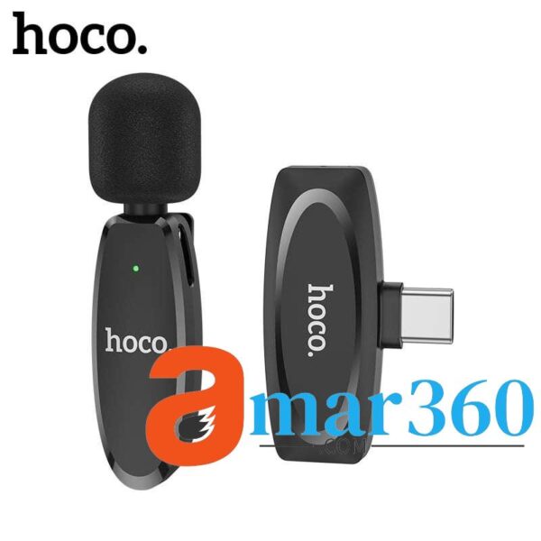 Hoco L15 Type-C Lavalier Wireless Microphone Price in Bangladesh