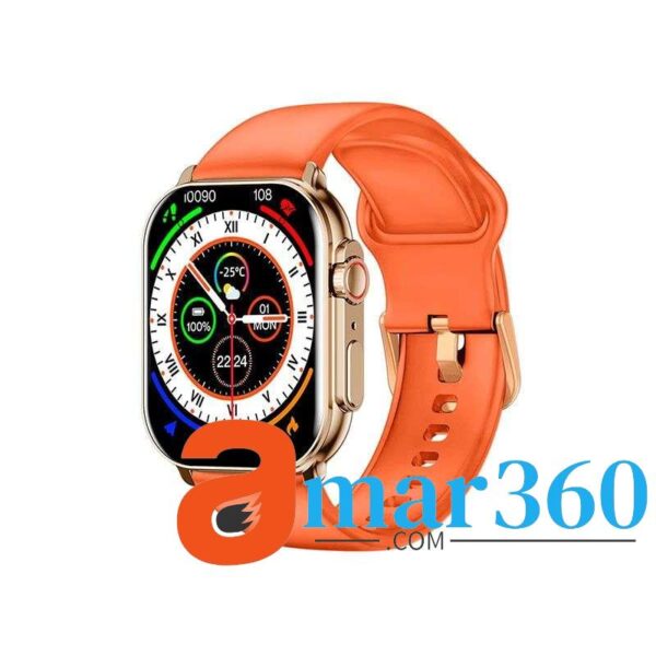 Imiki SF1 Smart Watch (Bluetooth Calling) – Gold Color