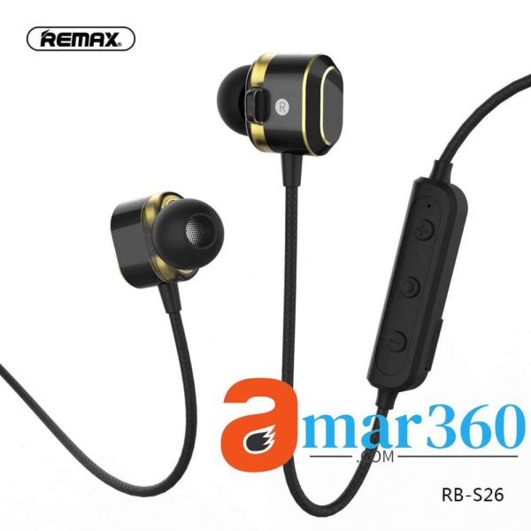 Remax RB-S26 Double Coil Bluetooth Earphones