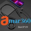 GearUP G9 Neckband Magnetic Metal Earphone With Good Quality Microphone