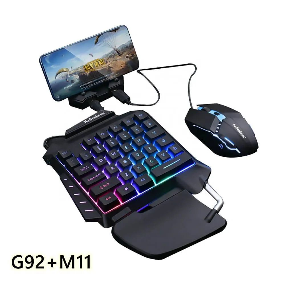 K-Snake Mobile Gaming Keyboard+ Mouse Price in Bangladesh