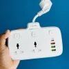 LDNIO SC2413 PD & QC3.0 2 Universal Outlets Power Socket
