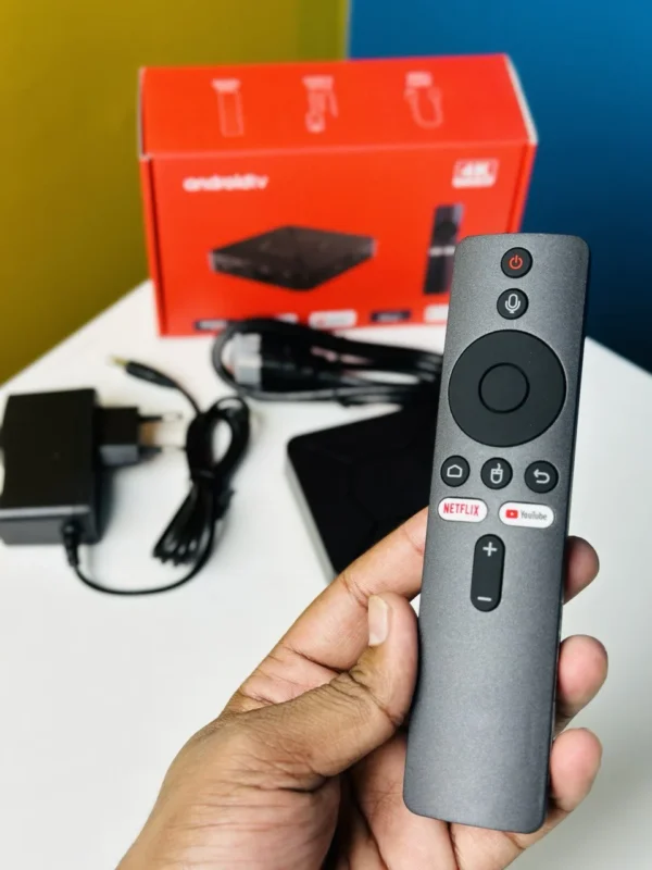Q5 Android TV box 4k 2GB RAM 8GB Storage Voice Remote IPTV compatible