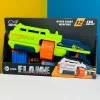 Flame Shooting Game Toy Gun With 12 Eva Soft Bullet