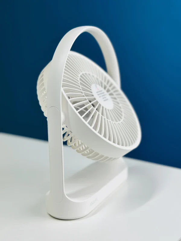 JISULIFE FA19A DC Fan, Run Directly With USB Power From Power Bank Or Solar (Without Battery) - Image 2
