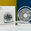 JISULIFE FA19A DC Fan, Run Directly With USB Power From Power Bank Or Solar (Without Battery)