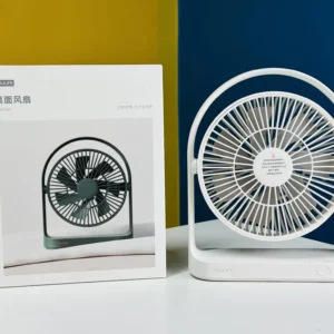 JISULIFE FA19A DC Fan, Run Directly With USB Power From Power Bank Or Solar (Without Battery)