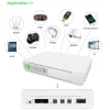 SKE 432P Mini UPS For Router, ONU, Camera – 25 Watt 5v 9v 12v & PoE Support 15/24v