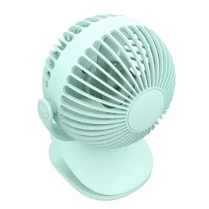 Mini Clip Fan 360 Degree Rotation Rechargeable Fan