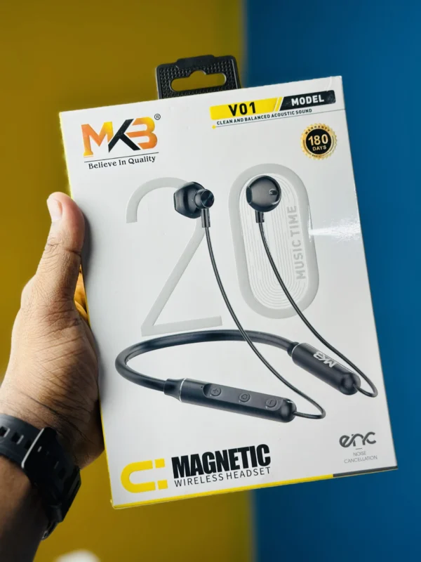 MKB V01 Magnetic ENC Wireless Neckband