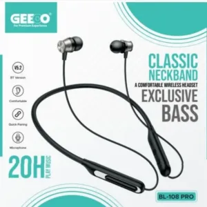 Geeoo BL-108 Pro In-Ear Earphone Neckband