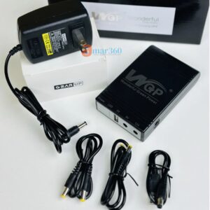 2024 NEW Model! WGP mini UPS 5/9/12V (10400mAh) + GearUP 12V/3A Adapter Price in Bangladesh