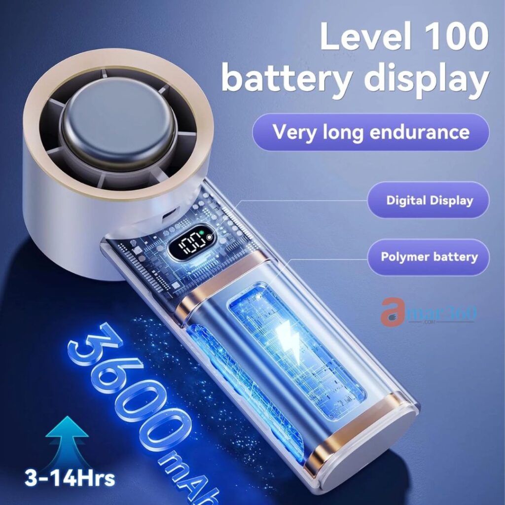 GearUP M57 Superconducting Ice Cooling Handheld Fan Price in Bangladesh