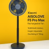 Xiaomi AISOLOVE F5 Pro Max (10,000mAh Battery) Rechargeable Fan