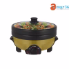 Elima EM-MC500 Double Pot Electric Multi Cooker 5.0 L- Gold Color