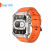 VALDUS VD38 Waterproof Smartwatch with LED Display – Orange