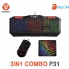 Fantech P31 Keyboard, Mouse & Mousepad Combo