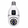Dual Lens V380 Pro PTZ Bulb IP Night Vision Camera in BD