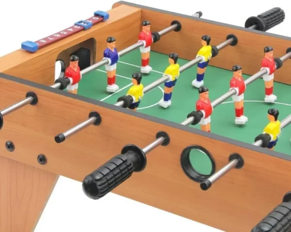 wooden table football game