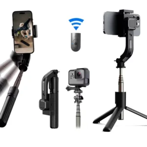 C06H 1-Axis Gimbal Stabilizer Selfie Stick Tripod in Bangladesh