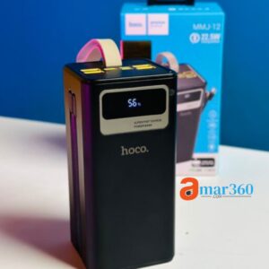 Hoco MMJ-12 50000mAh 22.5W Fast Charging Power Bank - Ultimate High Capacity in Bangladesh