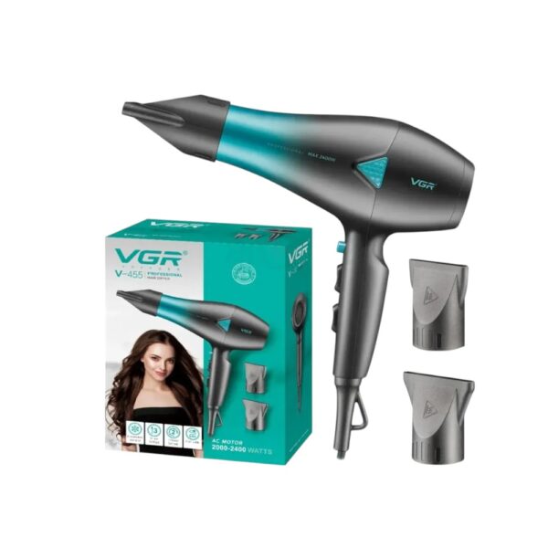 VGR V-455 Professional Salon Series Hair Dryer in Bangladesh