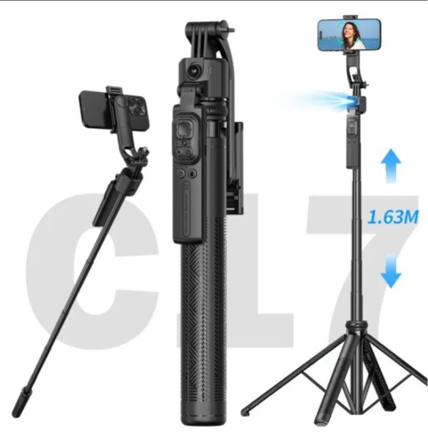 C17 AI Face Tracking Gimbal Quadrapod