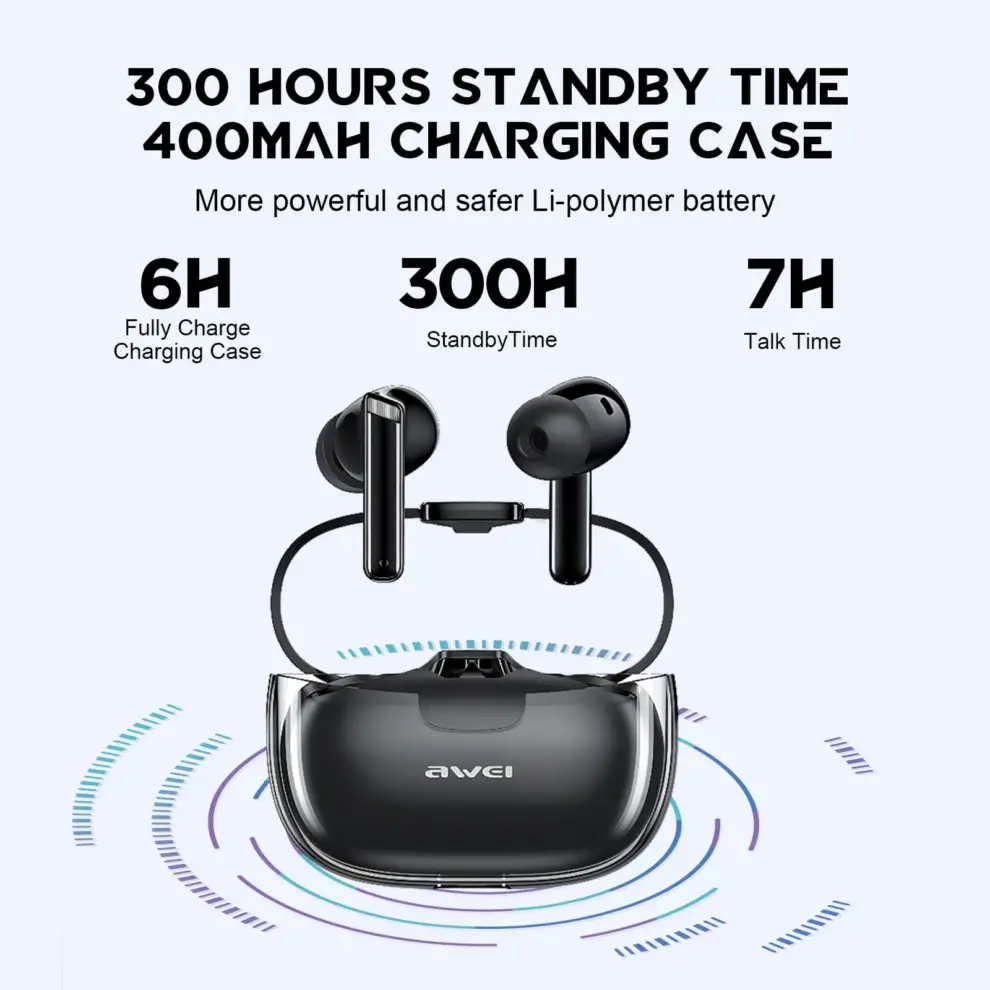 AWEI T52 Wireless Bluetooth Earbuds Price IN Bangladesh
