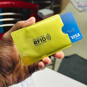 Anti Rfid Card Holder NFC Blocking Reader Case Protection Aluminium – 1pc