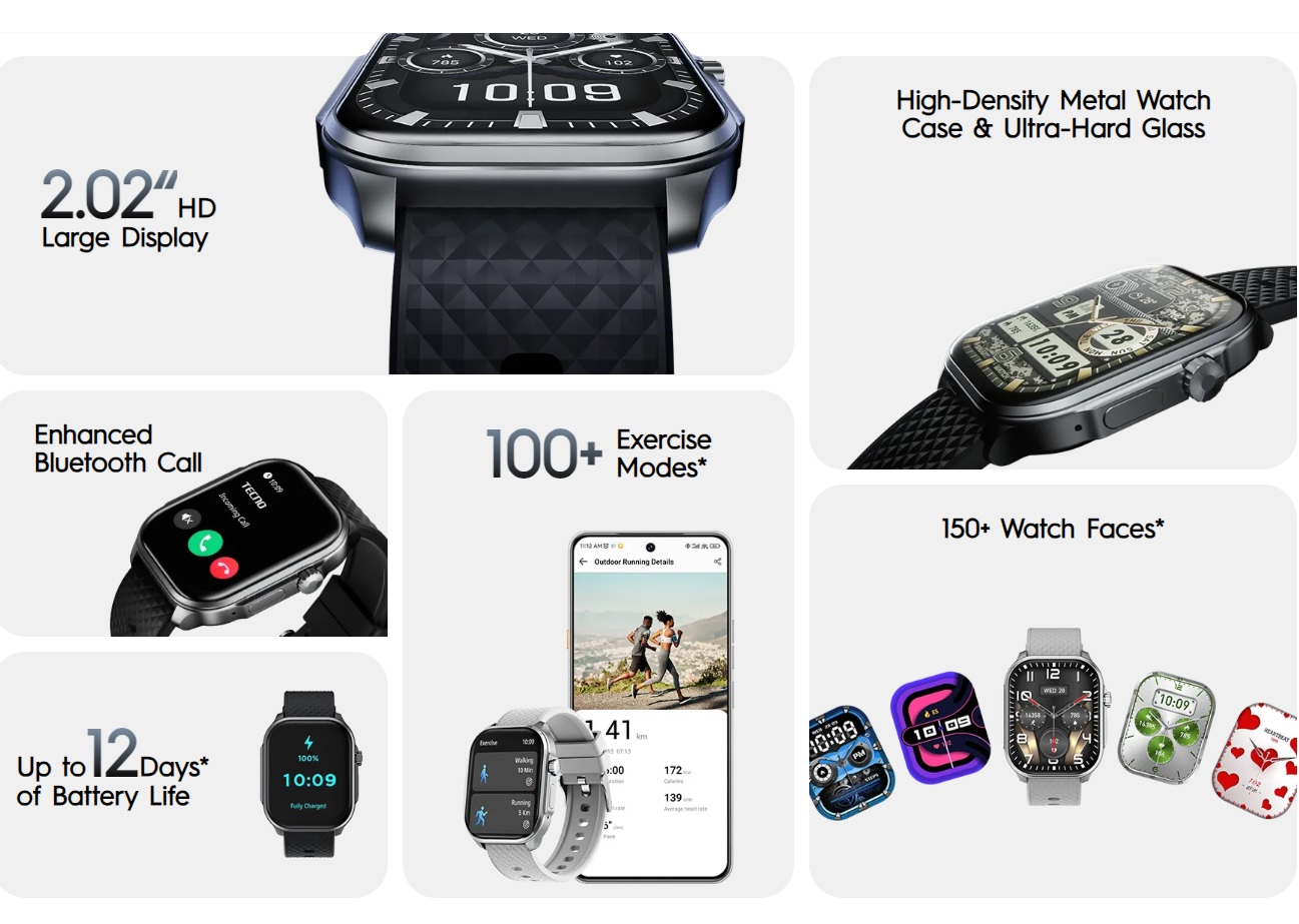 Tecno Watch 3 Active