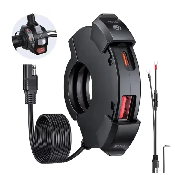 Universal Motorcycle Handlebar Phone Fast Charger Price in Bangladesh