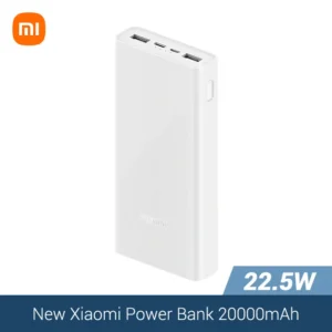 Xiaomi Power Bank Mi 20000mAh 22.5W PD Two Way Fast Charging Powerbank Price in Bangladesh