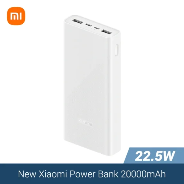 Xiaomi Power Bank Mi 20000mAh 22.5W PD Two Way Fast Charging Powerbank Price in Bangladesh