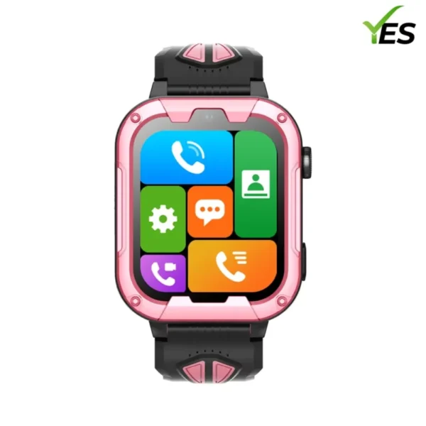 YES Kids Magic Smartwatch with 4G GPS Video Calling , Waterproof Design for Children – Pink - Image 2