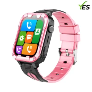 YES Kids Magic Smartwatch with 4G GPS Video Calling , Waterproof Design for Children – Pink