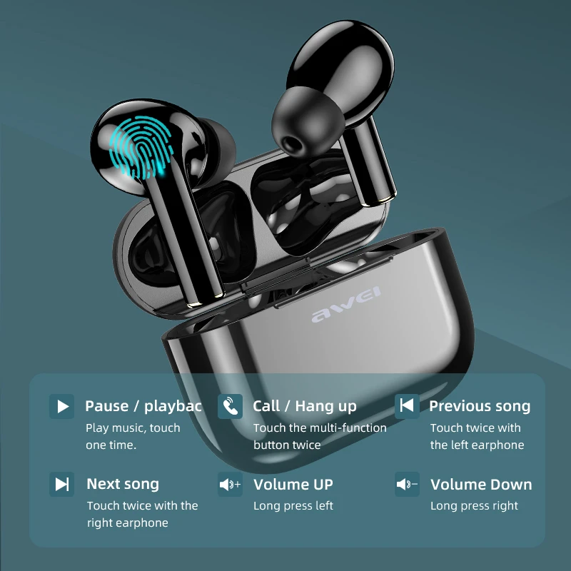 AWEI T29 True TWS Wireless Earbuds Price in Bangladesh