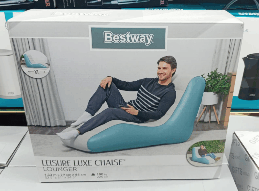 Bestway Inflatable Leisure Luxe Chaise Lounger in Bangladesh
