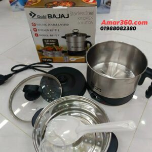 Gold Bajaj BJ-777 Electric Kitchen Kettle in Bangladesh
