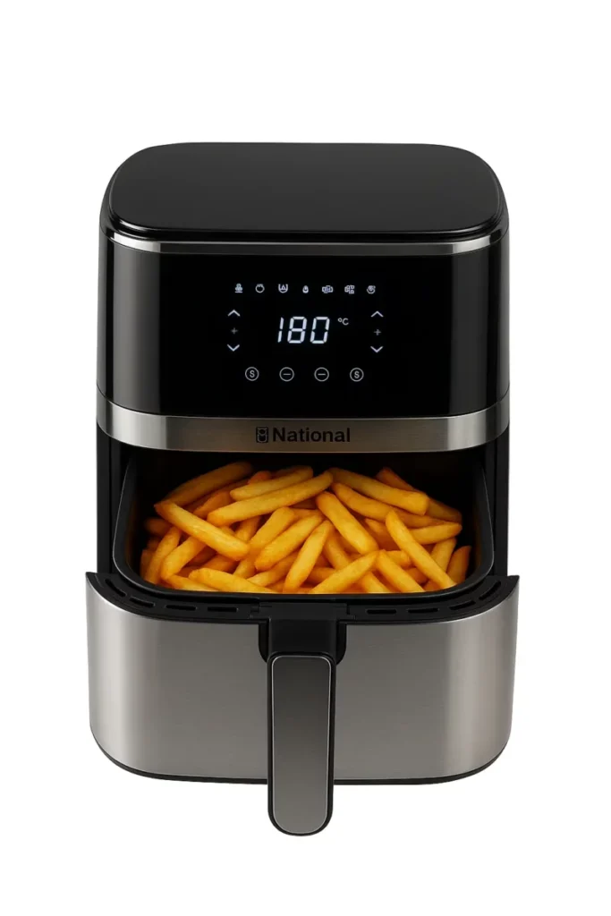 National AF825DTW-A Digital Air Fryer – 6.5L