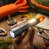 GearUP K57 PRO Rechargeable High Power Flashlight + Large COB Light with 5000mAh Lithium Battery