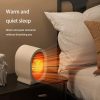 Portable Mini Electric Warm Air Blower/Heater – 500W Quiet Warm Air Blower with Tip-Over Safety Protection for Home & Office