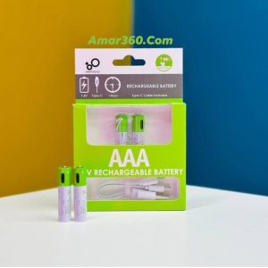 SmarToools RB20 AAA 1.5V 750 mWh Rechargeable Battery (2 Pcs Set)