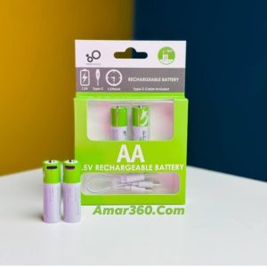 SmarToools RB20 AA 1.5V 2600mWh Rechargeable Battery (2 Pcs Set) Price in Bangladesh