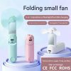 F11 5-in-1 Smart Rechargeable Mini Fan – Fan, Mirror, Flashlight & Power Bank