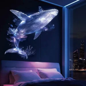 Starry Sky Lamp Moon Lamp Bedroom Creative LED Night Light Logo Projection Lamp