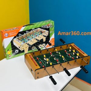 Wooden Tabletop Football Game for Kids (50x25x9 cm)